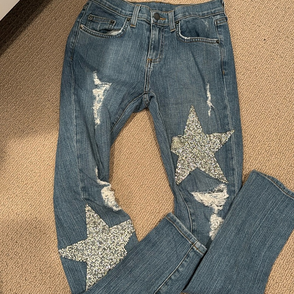 Carmar denim jeans with stars